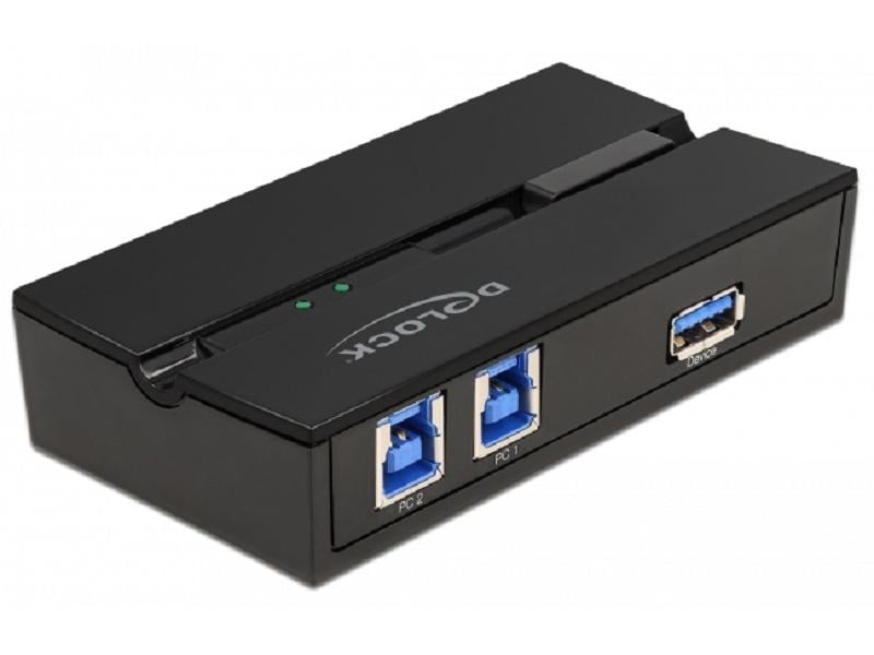 Delock USB-Switch 11495 Sharing-Switch für zwei Computer