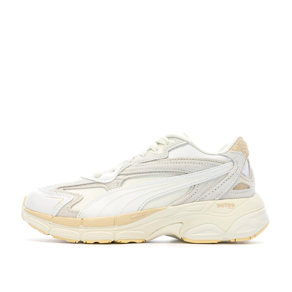 Puma Baskets Beige/Écru Femme Puma Teveris Nitro