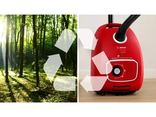 Bosch BGB41PET1, 700 W, Beholder vakuum, Dry, Støvpose, 4 L, HEPA