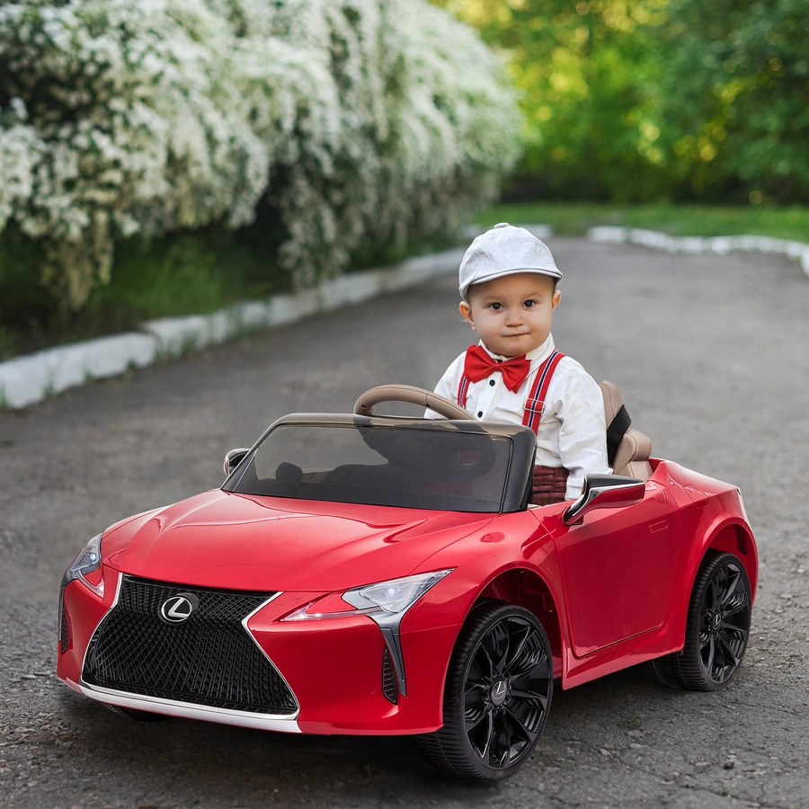 HOMCOM Kinderauto von Lexus rot