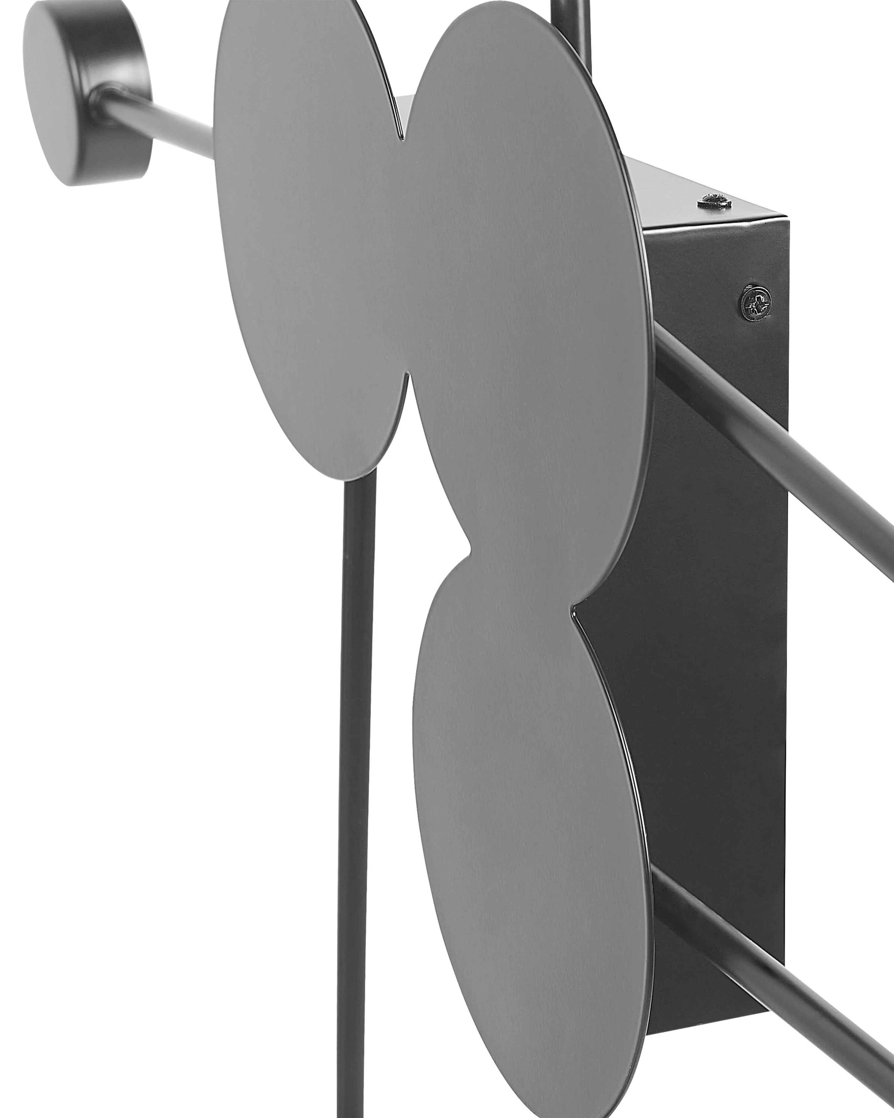 LED wandlamp MARIATO Metaal Zwart