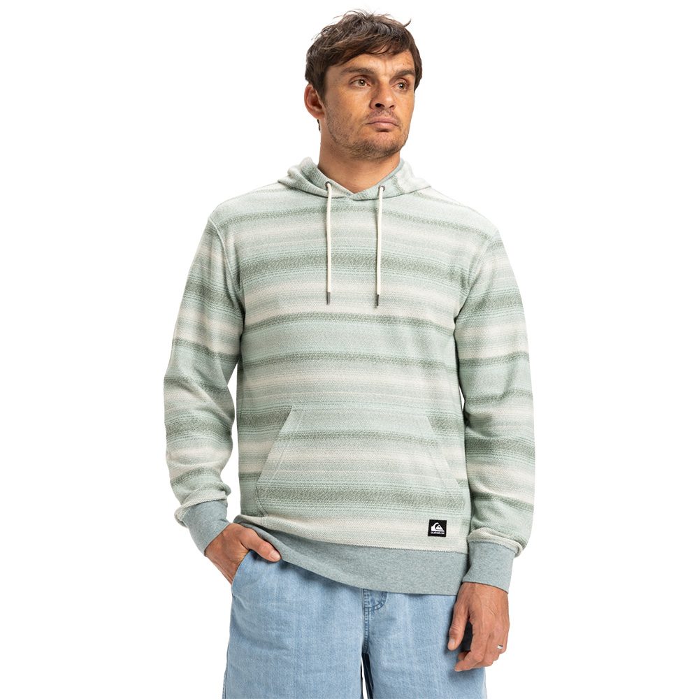 Quiksilver Great Otway Hoodie Herren abbey stone great otway