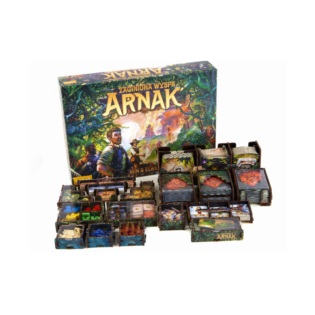 Rangement pour Boîte Poland Games - Les Ruines Perdues De Narak et Extensions UV Print