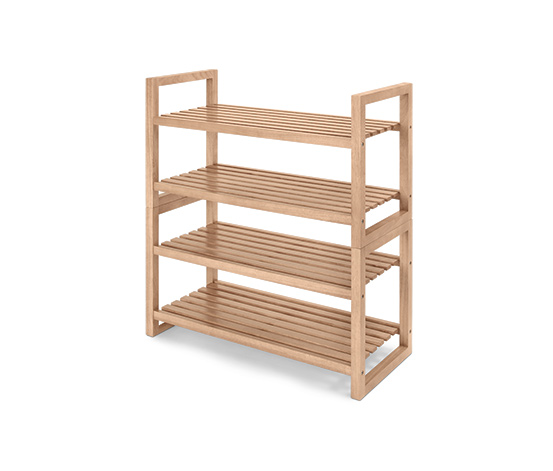 Stapelbare Regale, Massivholz