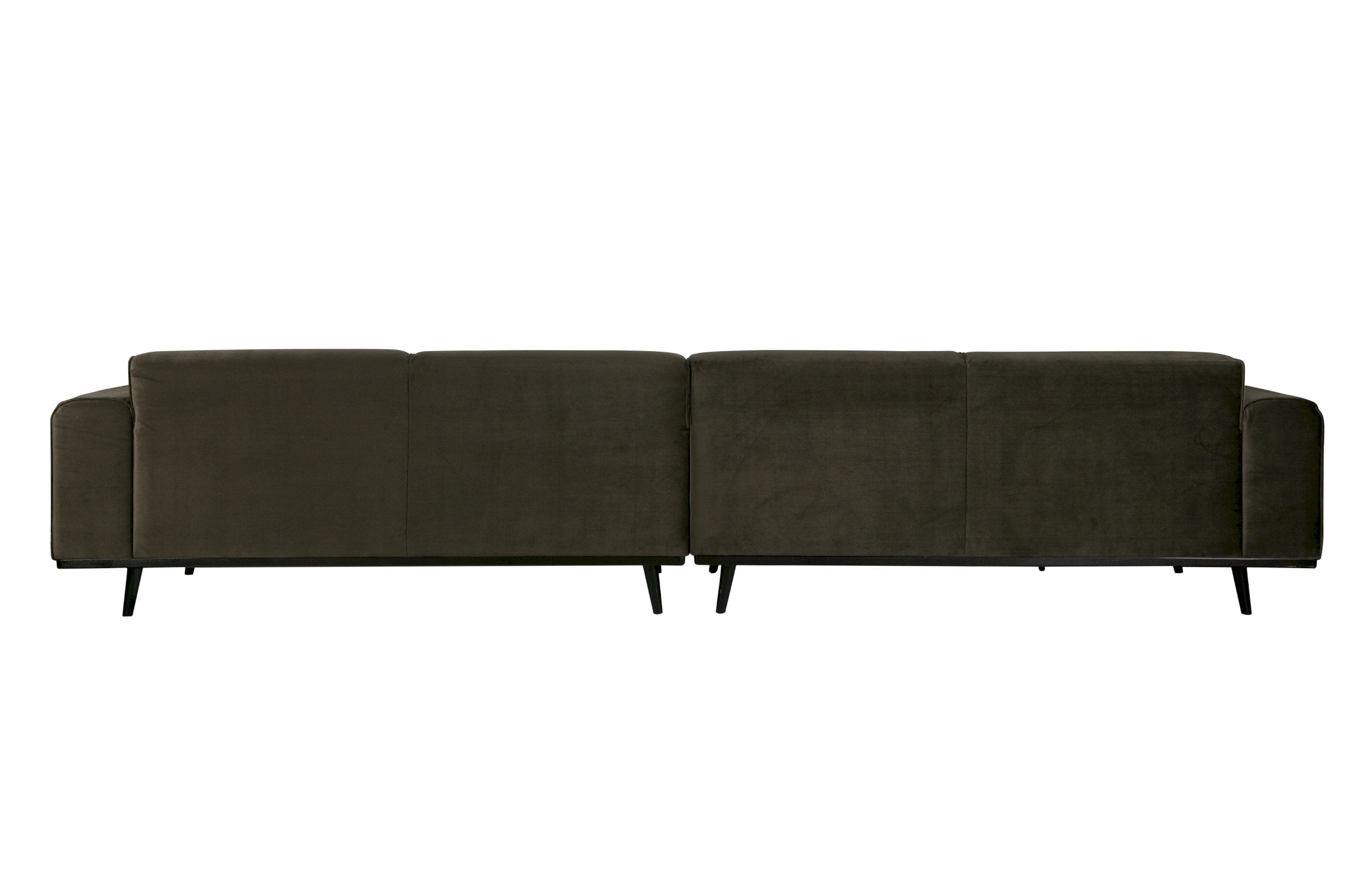 WOOOD Statement 4-zitsbank XL - Fluweel - Dark Green Hunter