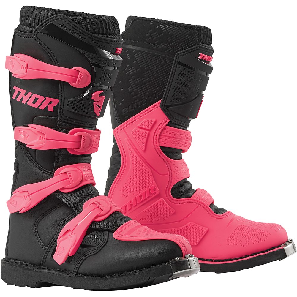Thor Motocross - Bottes Women's Blitz XP Noir / Rose
