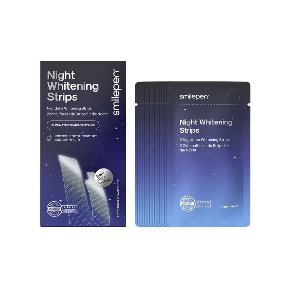 SmilePen Night Whitening Strips 2 Stk