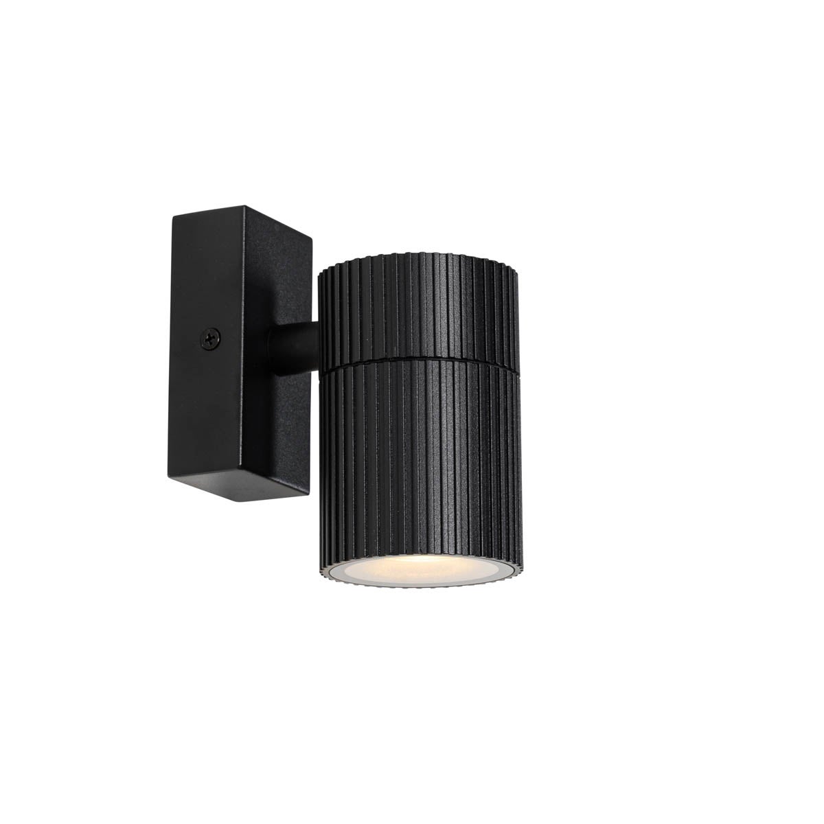 Industriële buitenwandlamp, zwart, IP44 - Vigo
