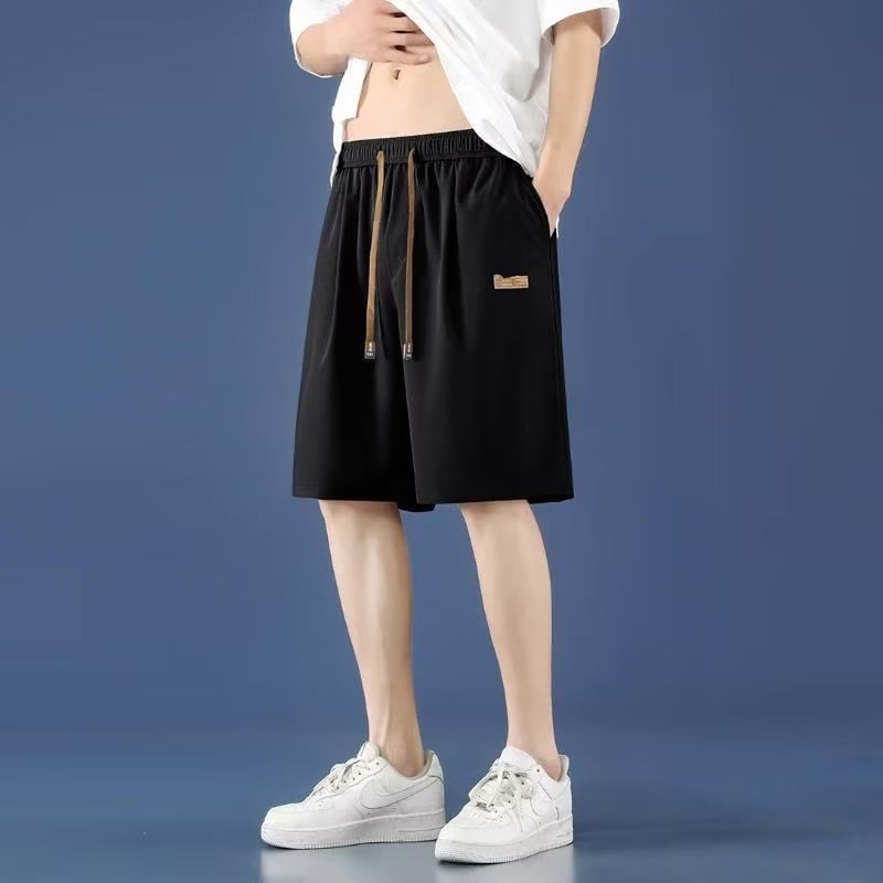 Acritus - Effen shorts met trekkoord