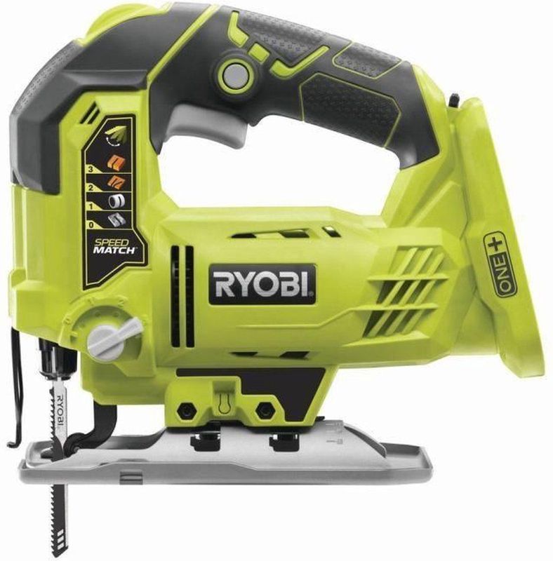 Ryobi - R18JS-0 - Accu Decoupeerzaag - Groen - Li-Ion - D-greep