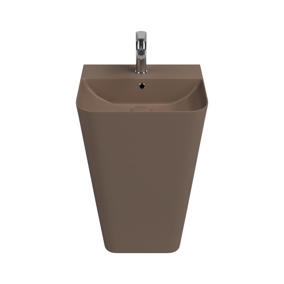 Isvea Sott Aqua staande wastafel 50cm taupe