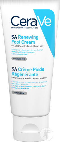 Cerave SA Crème Pieds Régénérante Tube 88ml
