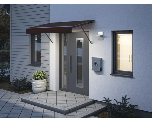 SCALA luifelframe RAL 7016 antracietgrijs 120x90 cm stof dessin 8206