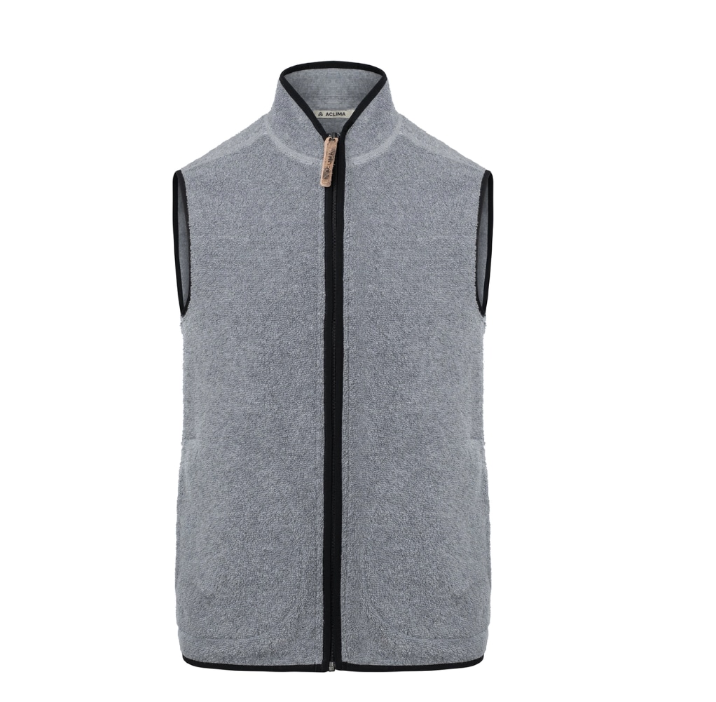 Aclima Reborn Terry Vest, Mann<br>Varm og komfortabel i resirkulert materiale!