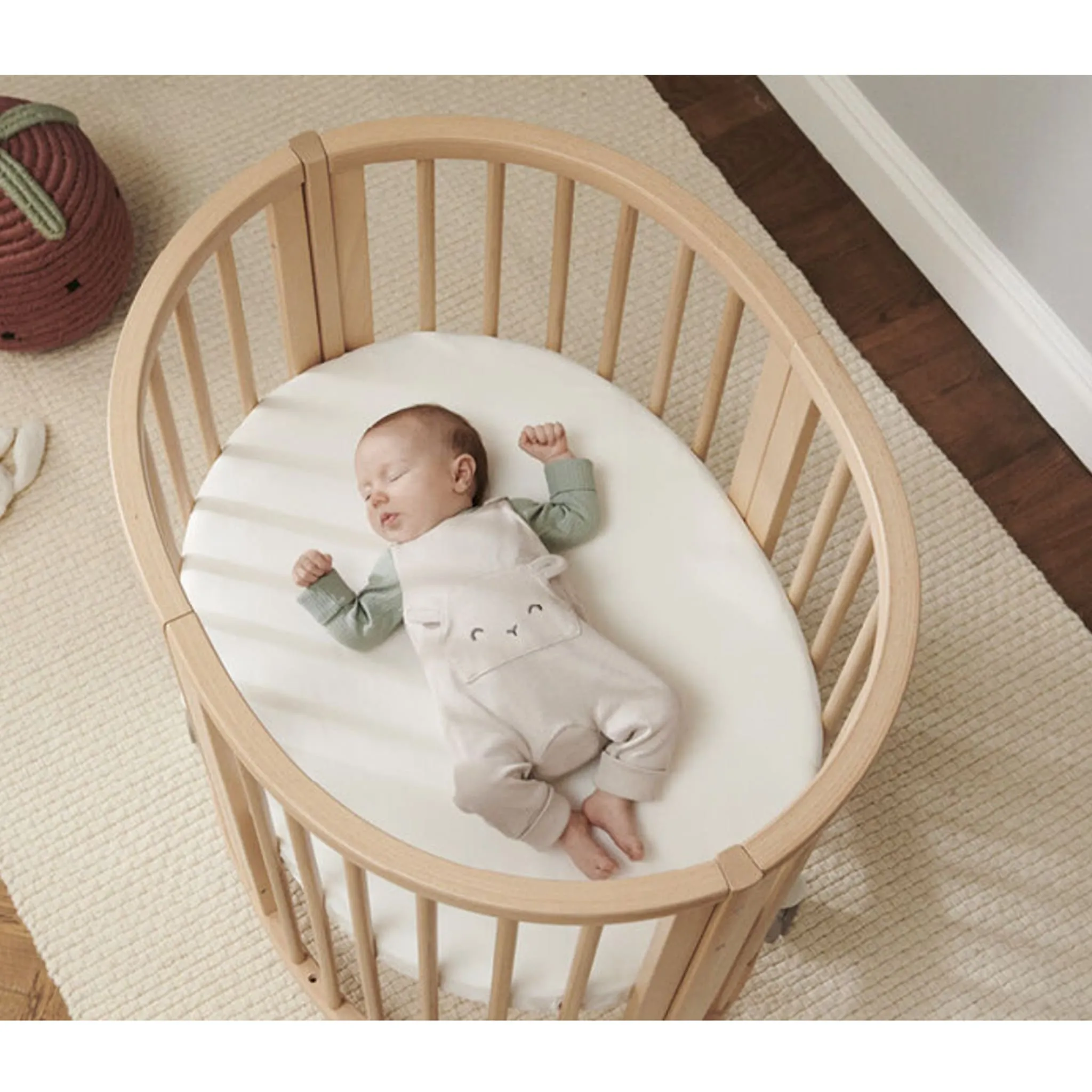 Stokke Mini Couchette Stokke® Sleepi™ V3 avec Matelas - Naturel