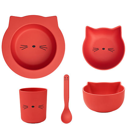 Liewood Spises?t - Joana - Cat Apple Red