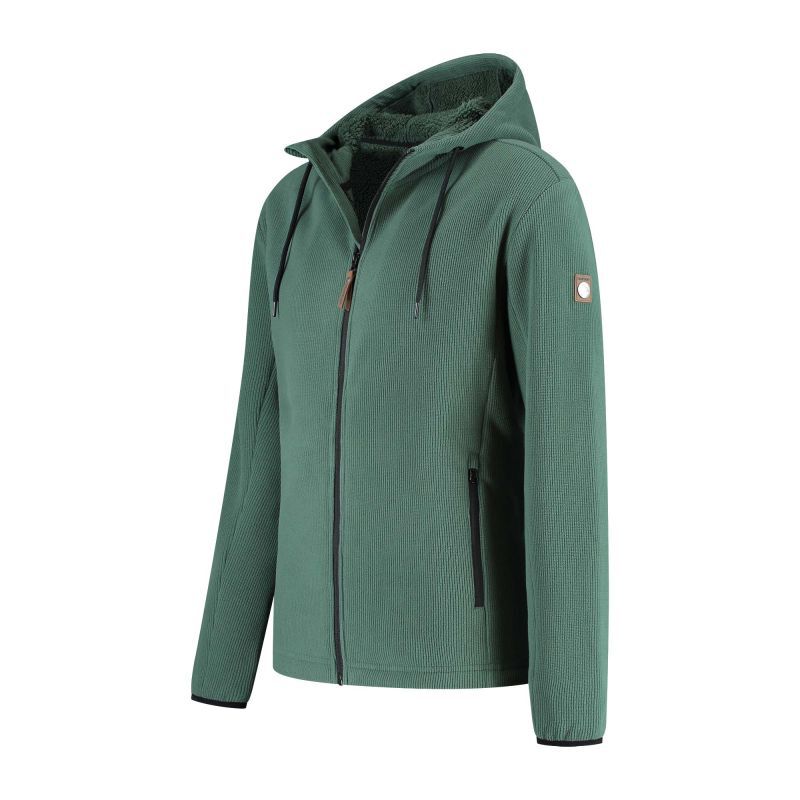 Travelin Karlson - Fleecevest - Groen - M