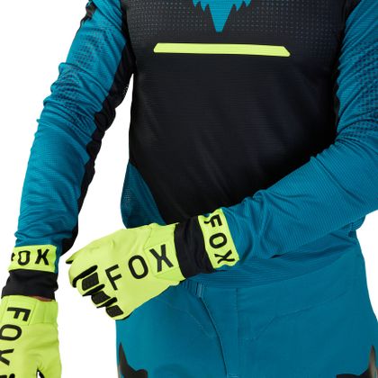 Maillot cross Fox FLEXAIR - OPTICAL 2024 - Bleu