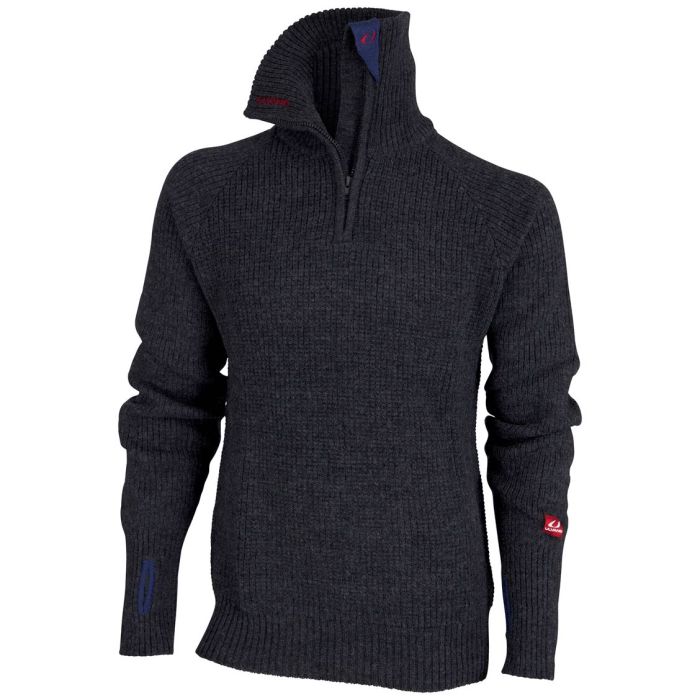 Rav Sweater W/Zip uldtrøje