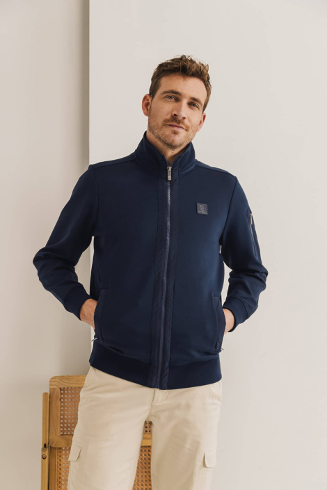 State of Art blauwe heren vest