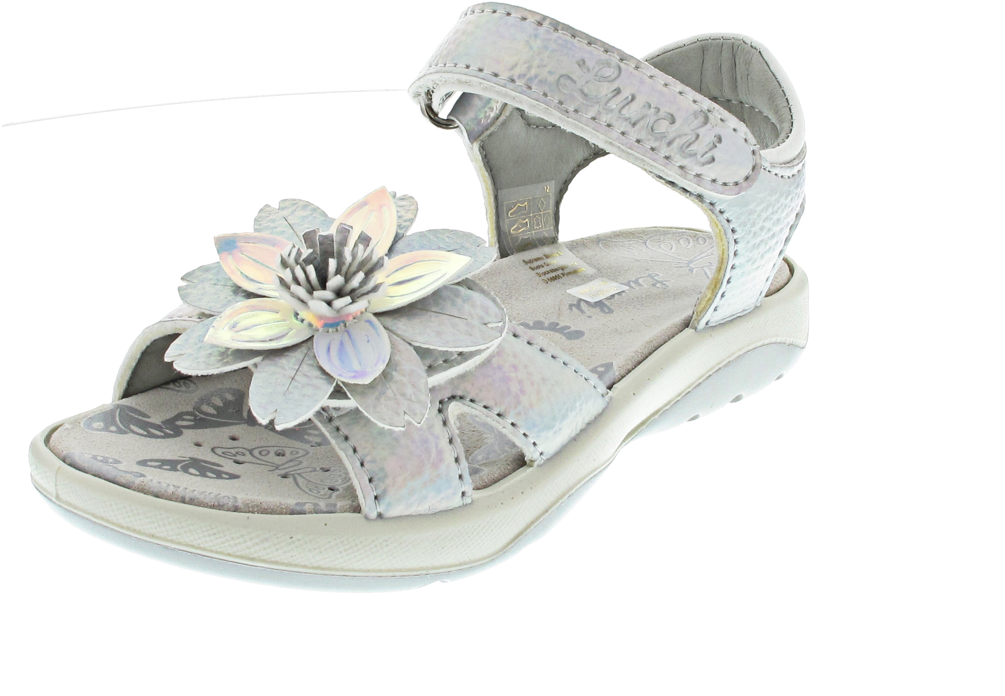 Lurchi Flora Sandale silber