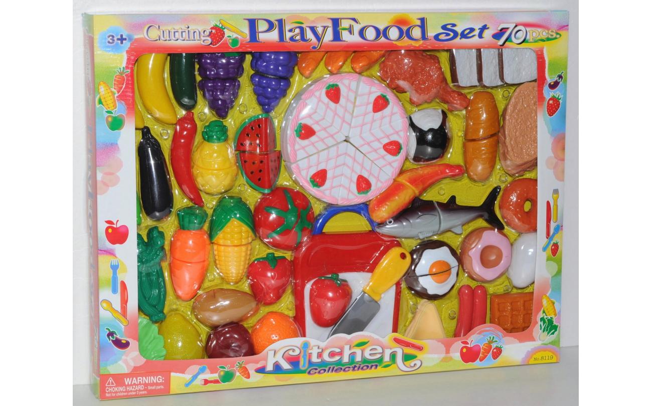 Cutting PlayFood speelvoedsel 70-delig