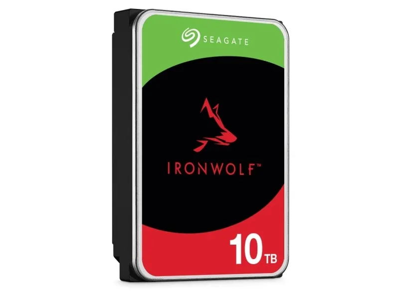 Seagate IronWolf ST10000VN000 - Harddisk - 10 TB - intern - 3.5
