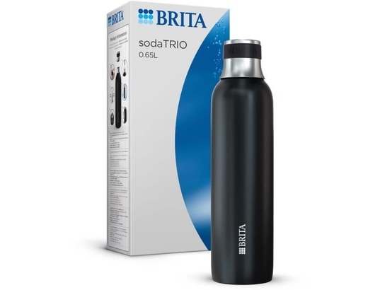 BRITA - Bouteille isotherme pour sodatrio - acier inoxydable