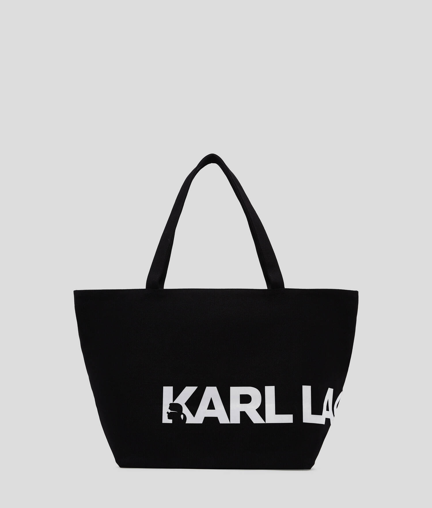 CABAS AVEC LOGO K/ESSENTIAL OVERSIZE - Noir