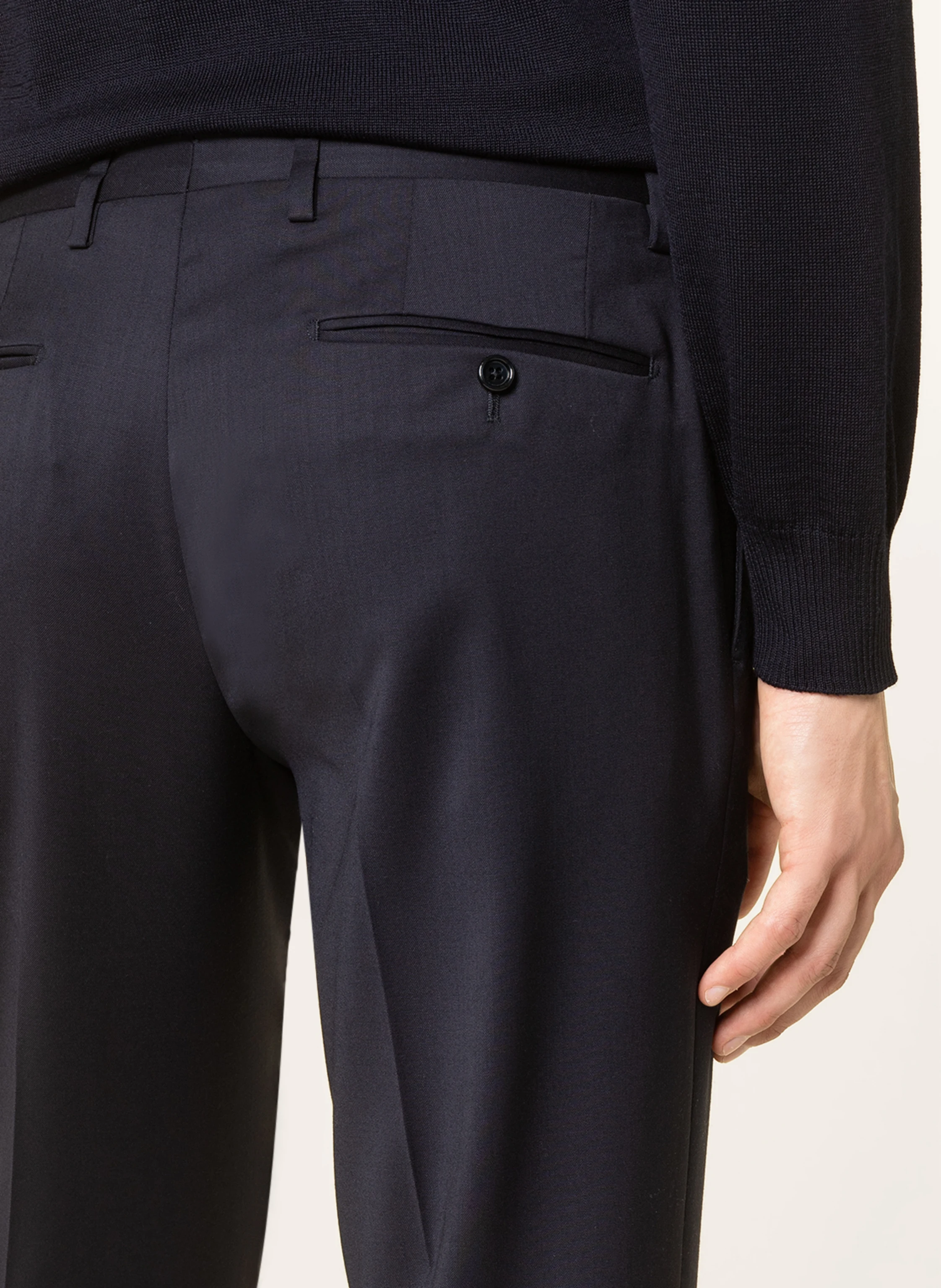 LARDINI Anzughose Slim Fit