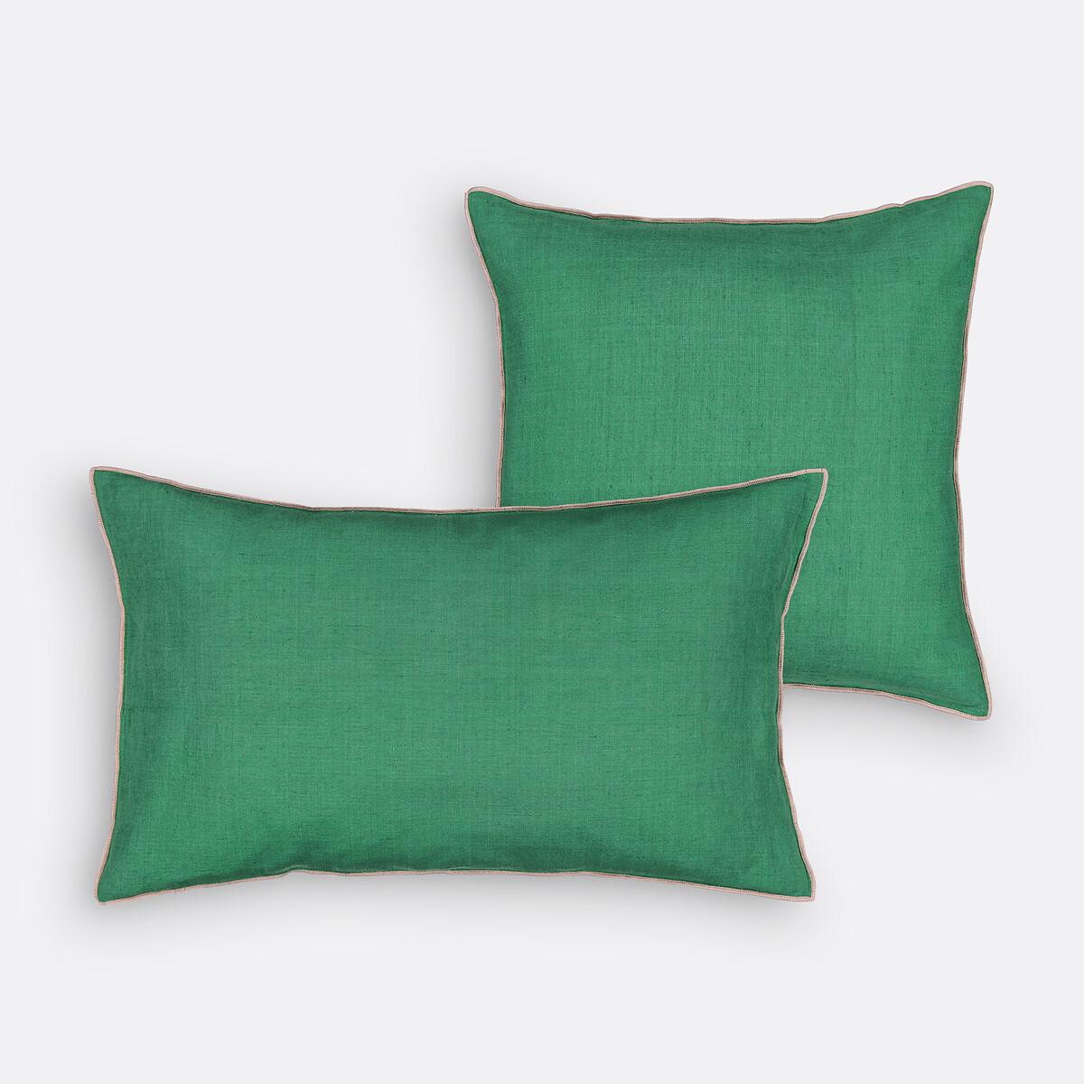 LA REDOUTE INTERIEURS<br>Capa de almofada lisa em linho/algodão, Warna