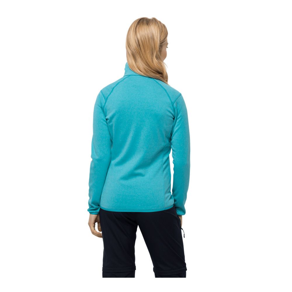 Jack Wolfskin FORTBERG FZ - Polaire Femme scuba