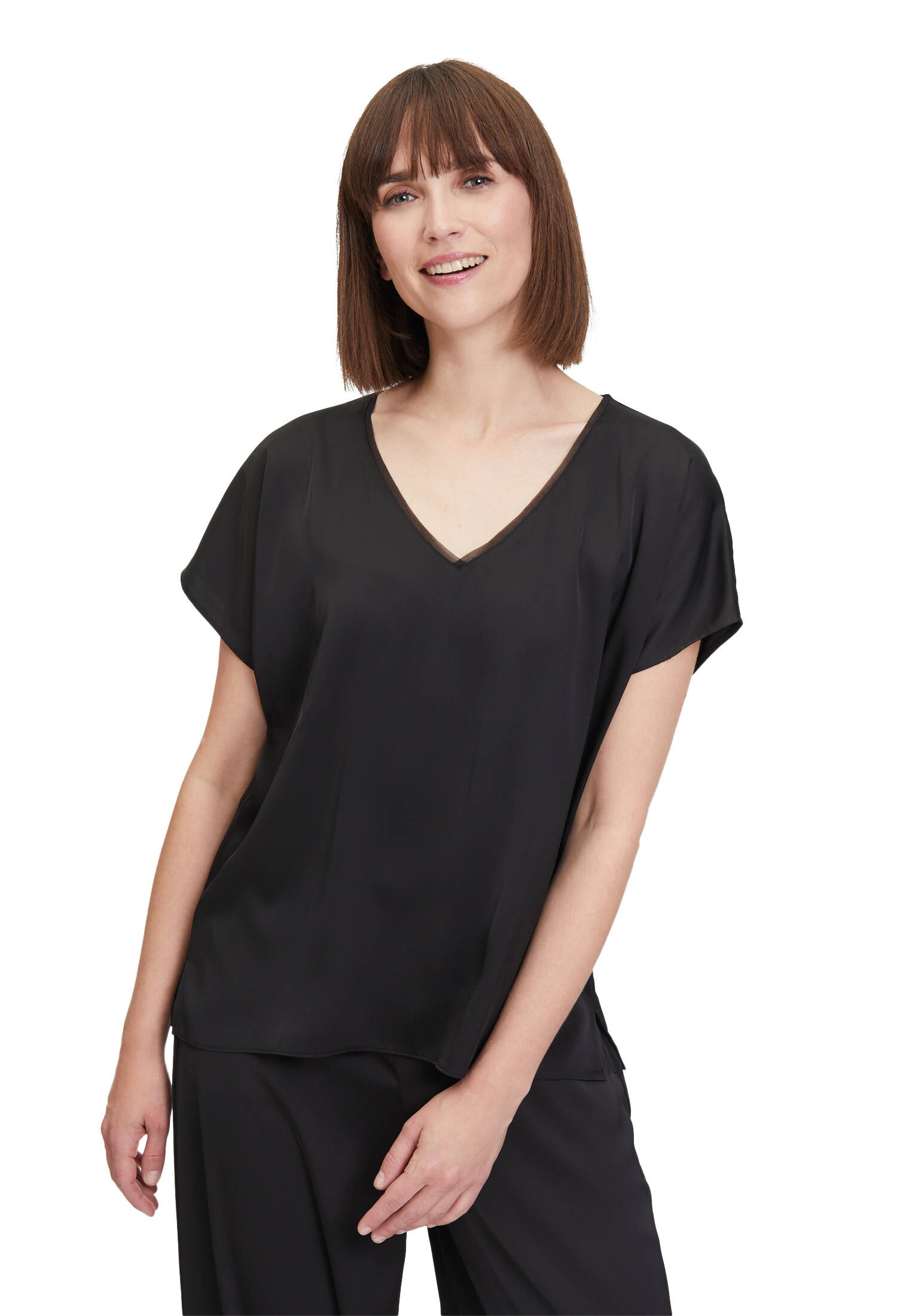 Vera Mont| Damen Satin-Bluse