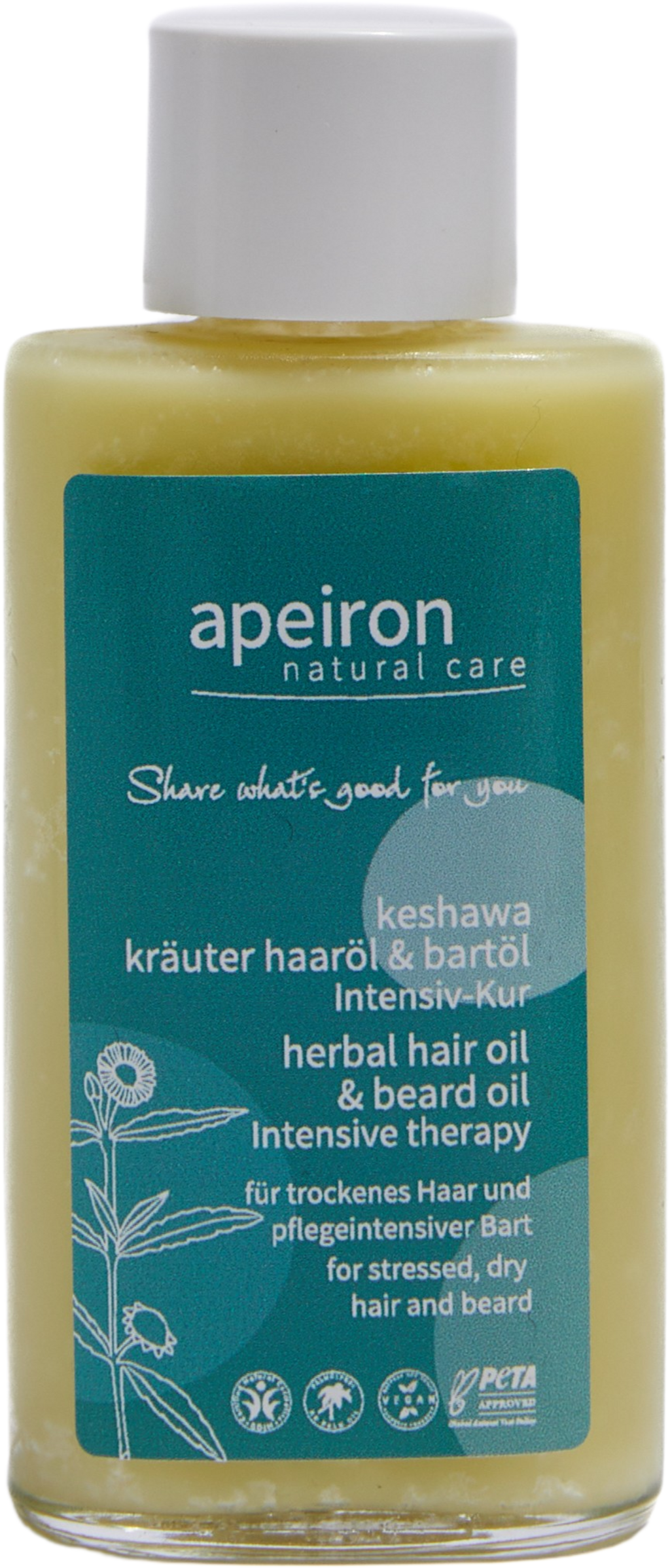 Apeiron  Keshawa Kräuter Haaröl, 100 ml