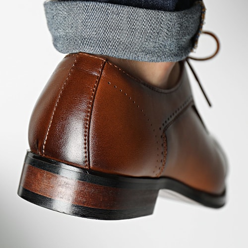 Chaussures De Ville Cognac