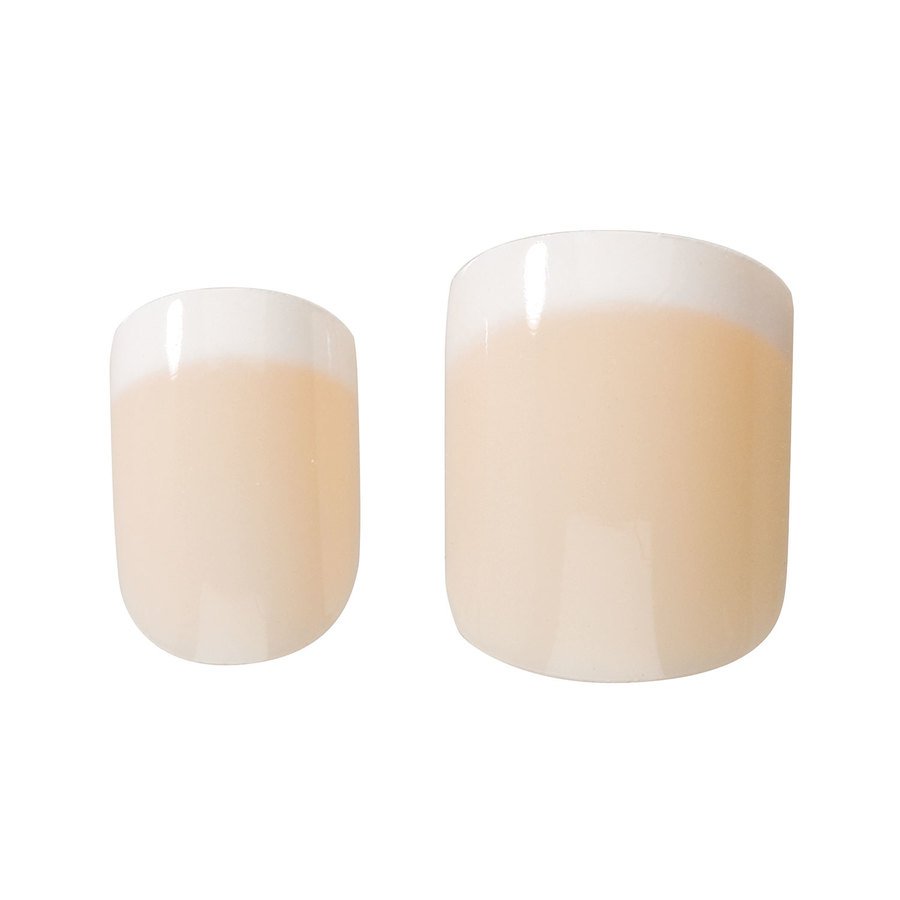 Depend French Look Beige Short Square 24pcs