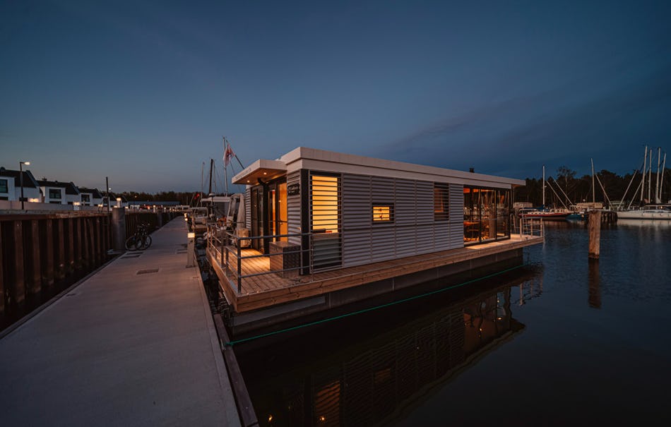 Kurzurlaub im Floating House Peenemünde