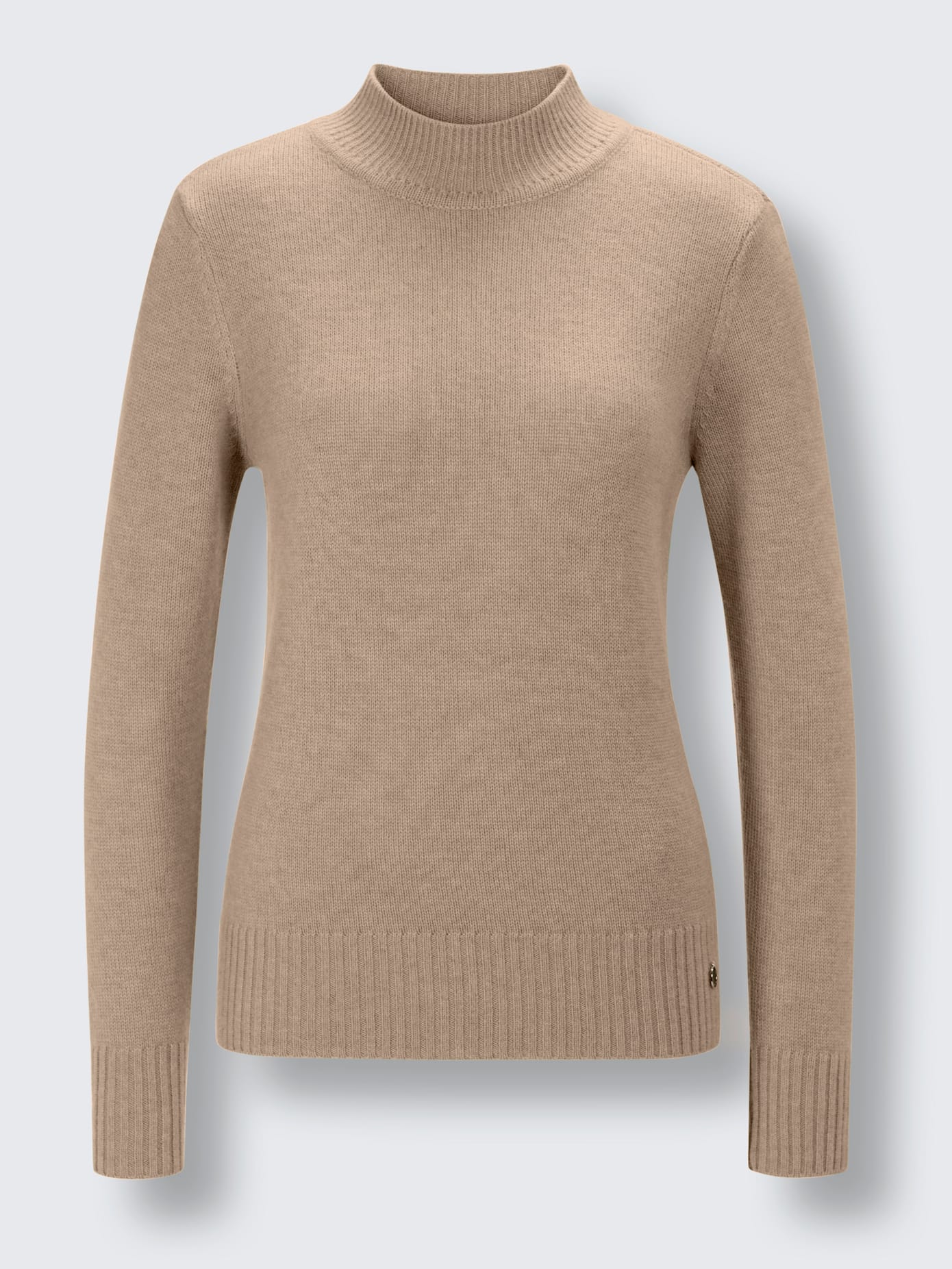 Pull en mérinos et cachemire qualité tricot exclusive