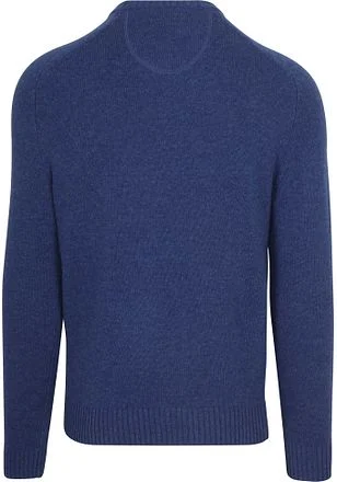 Suitable Lamswol Trui Ronde Hals Royal Blauw PU-LMBS-O-24 Royal kopen