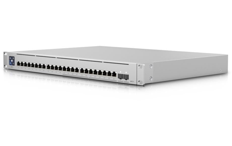 PoE+ Switch UniFi USW-ENTERPRISE-24-POE 26 Port<br>Ubiquiti UniFi USW Enterprise PoE 802.3at Switch, 12x 2.5 Gbit, 12x 1 Gbit, 2x SFP+
