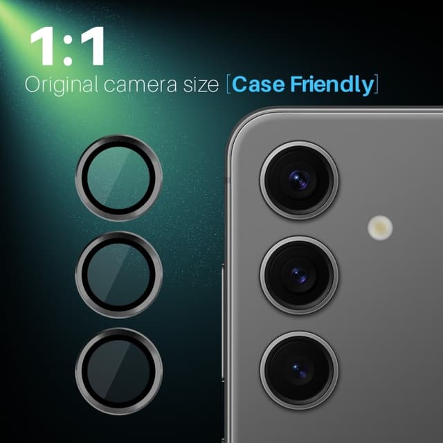 NORTHJO til Samsung Galaxy S25+ Hærdet Glas Kameralinsebeskytter