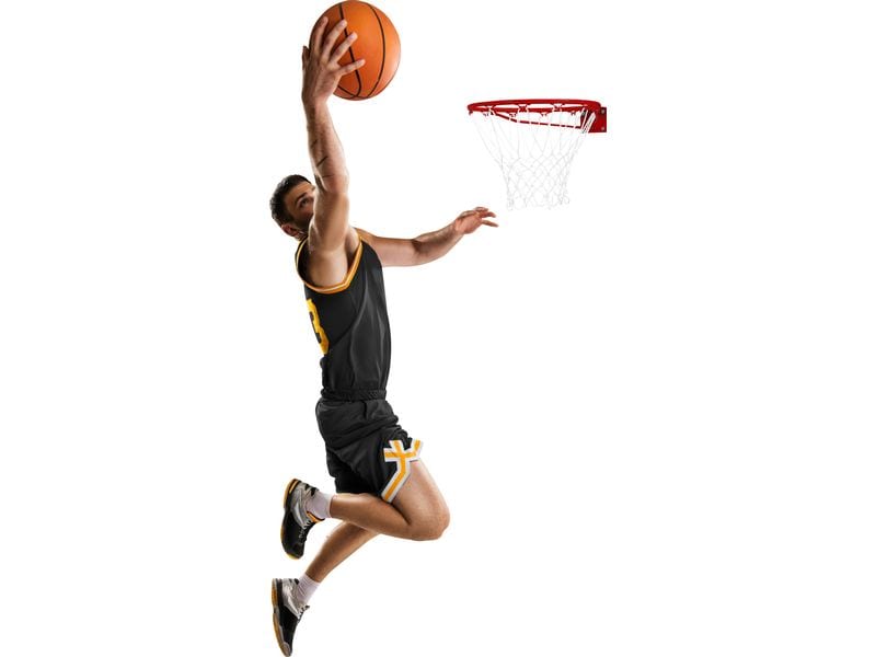 FTM Basketballkorb Basketball-Ring mit Netz