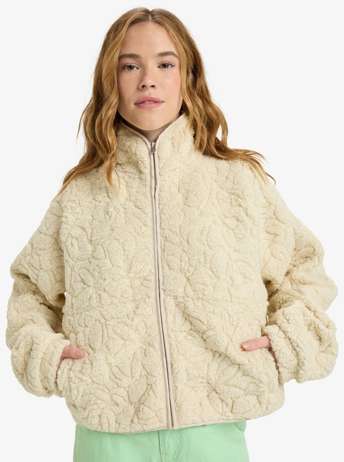 Roxy Fleecejacke »BLURRY CLOUD« 1 Stk. tlg.