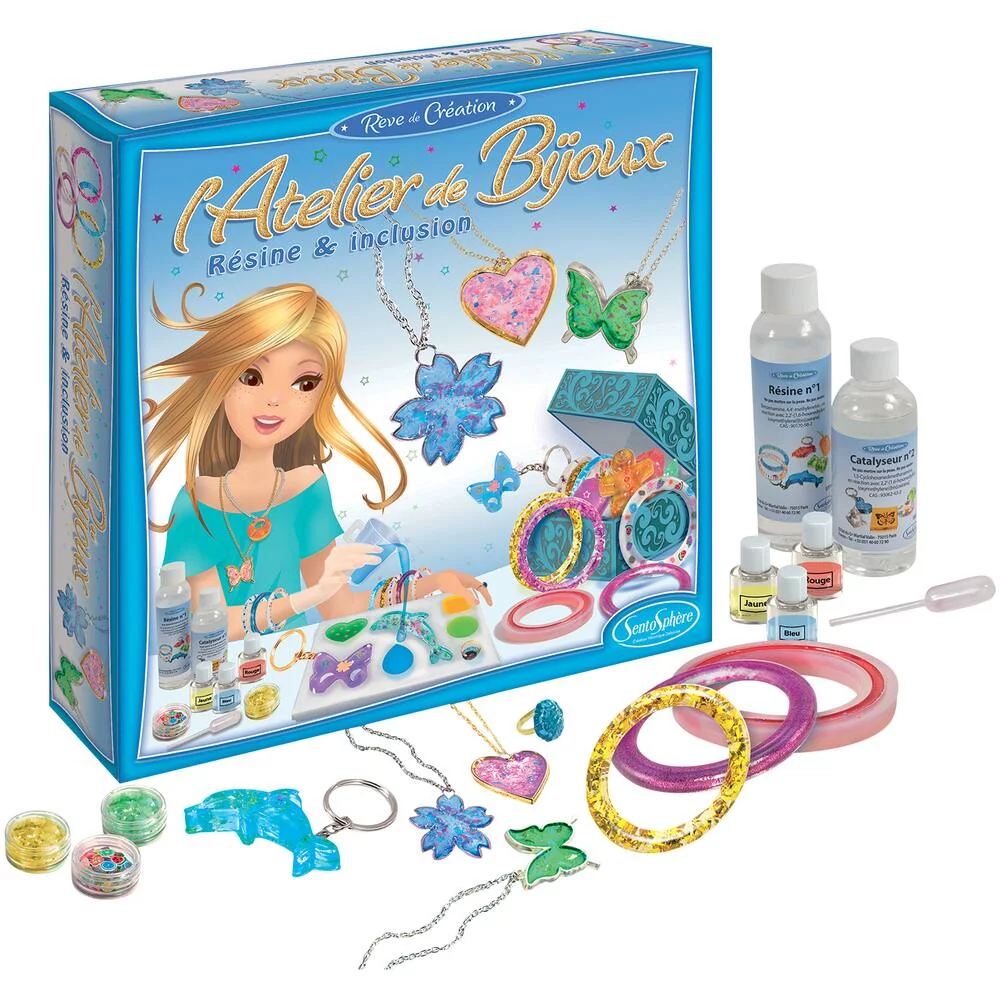 L'ATELIER DE BIJOUX RESINE & INCLUSION
