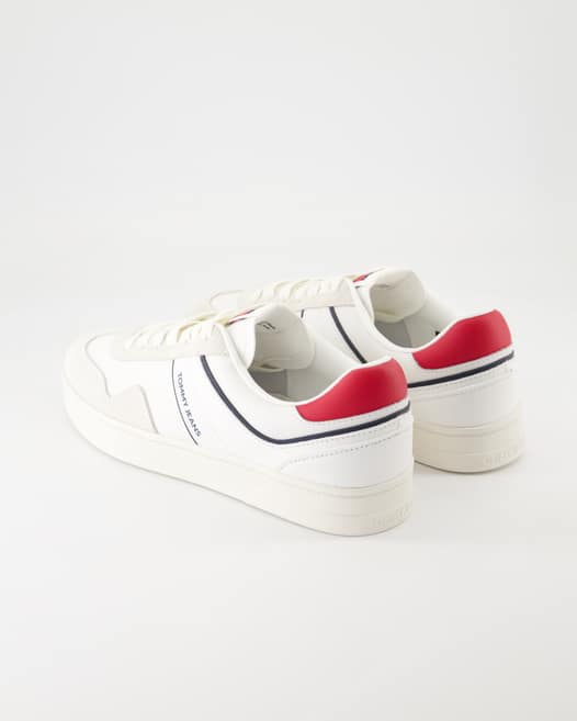 Tommy Hilfiger TJM Leather Retro Sneaker in Beige