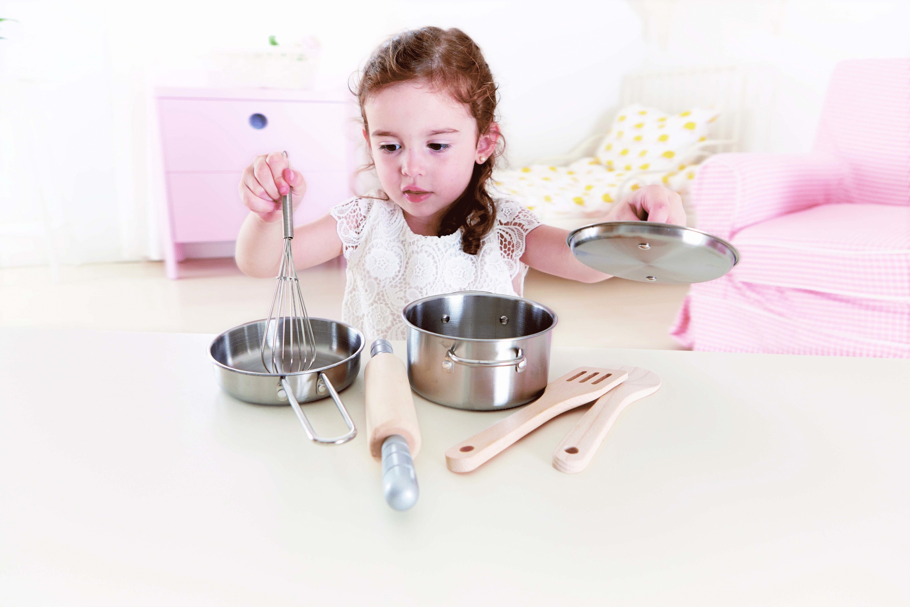 Hape - Kochtopfset für Küchenchefs 7 tlg.