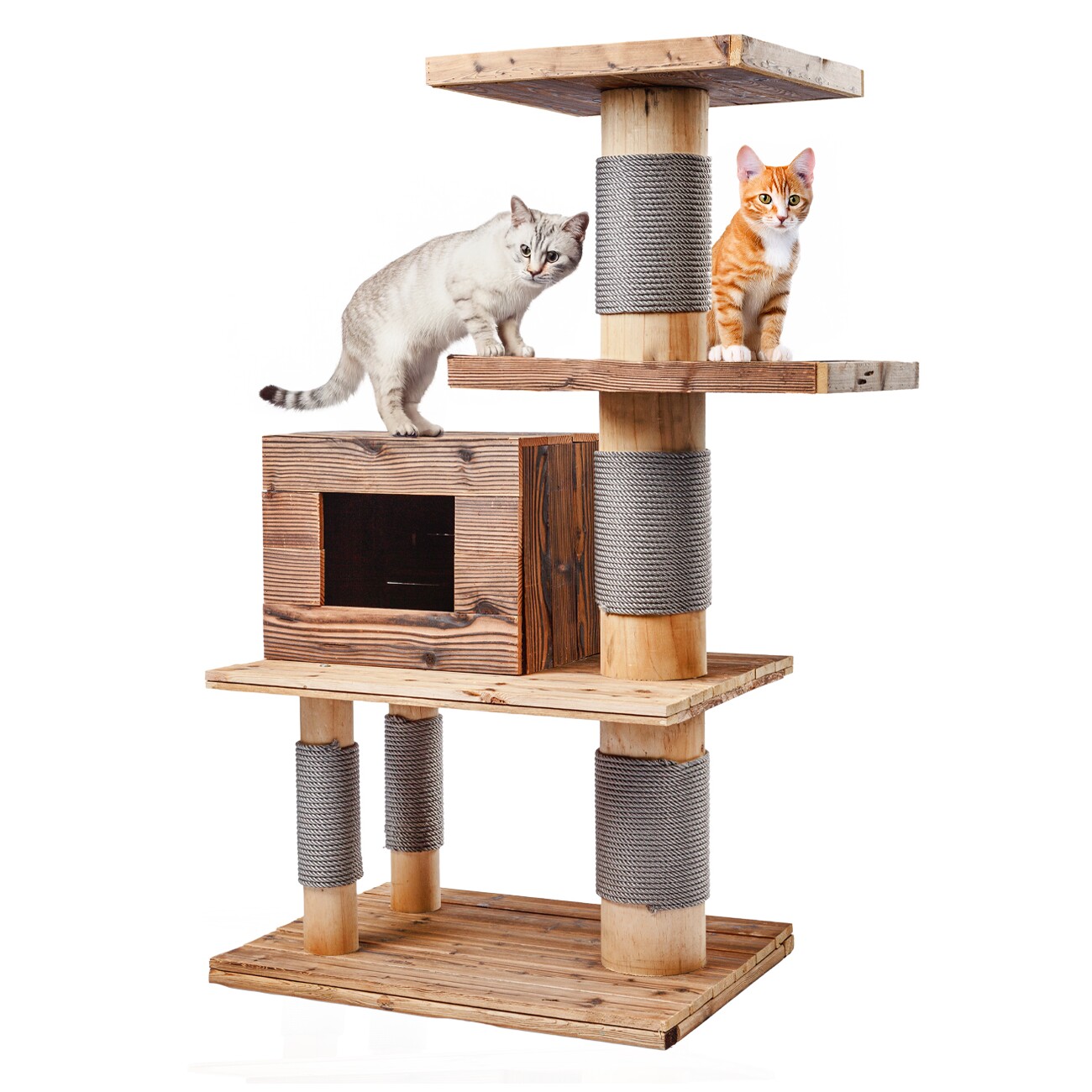 Canadian Cat Company Outdoor Kratzbaum Balconi
