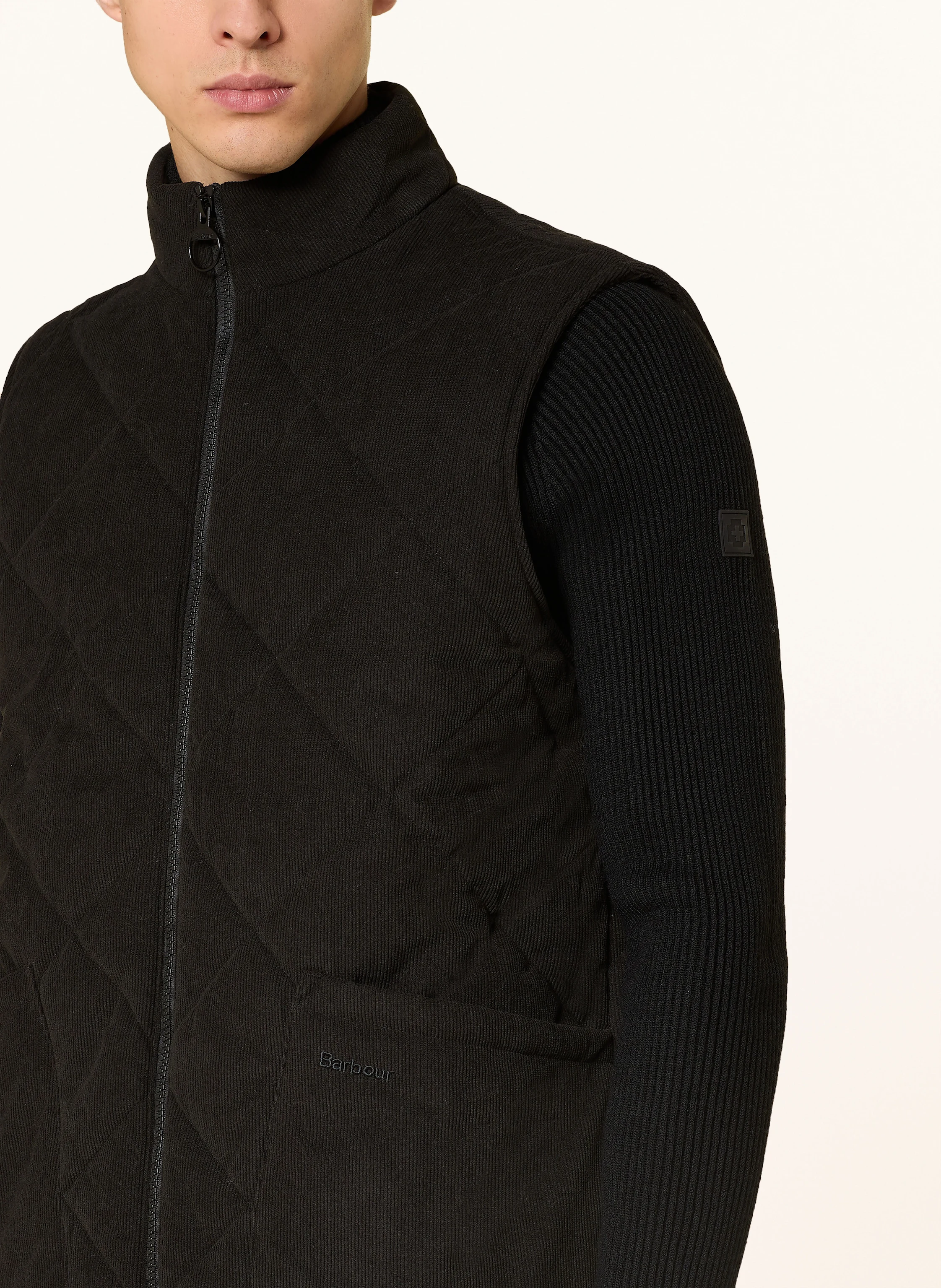 Barbour Steppweste LIDDESDALE aus Cord