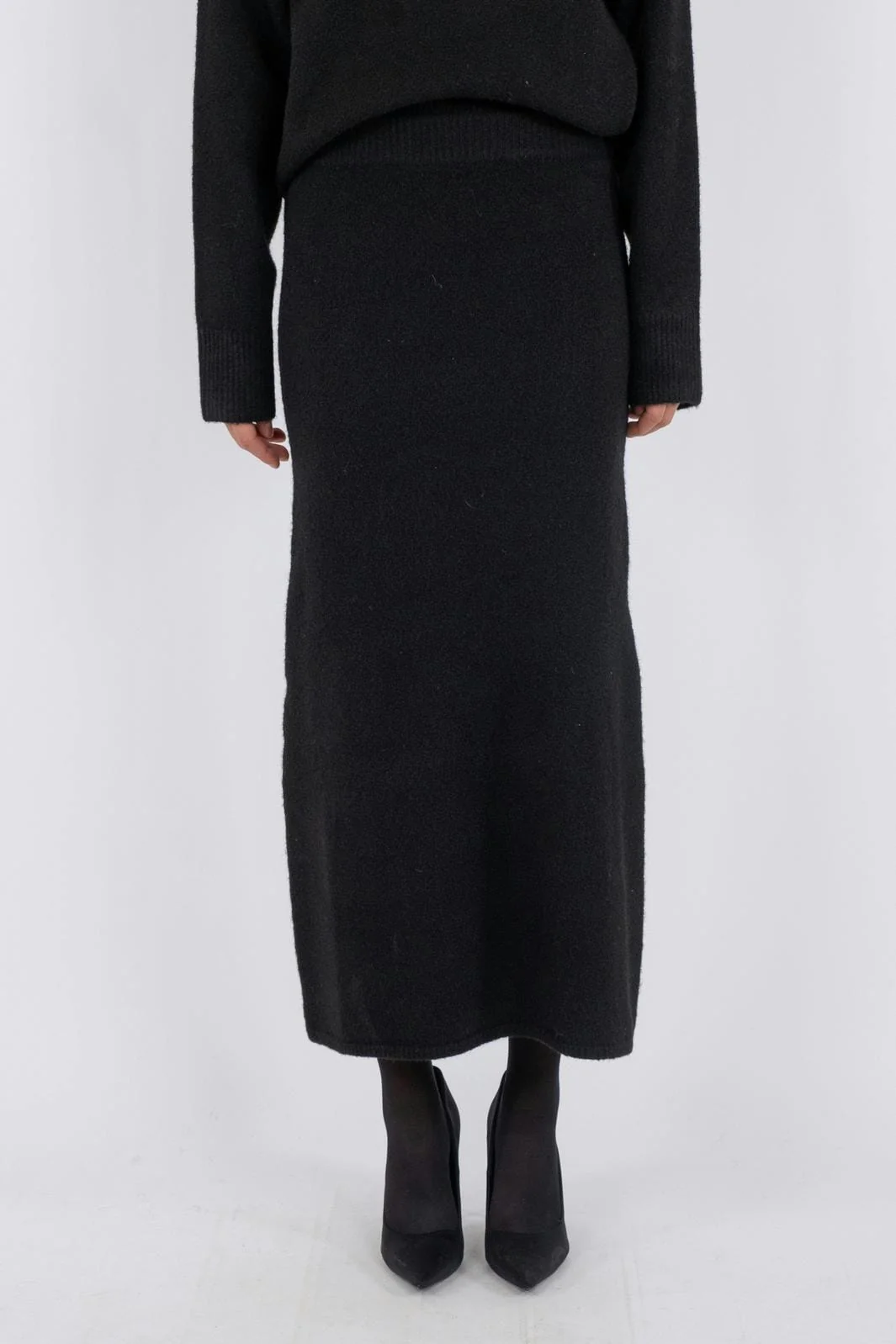 Neo Noir Ashanti Knit Skirt black