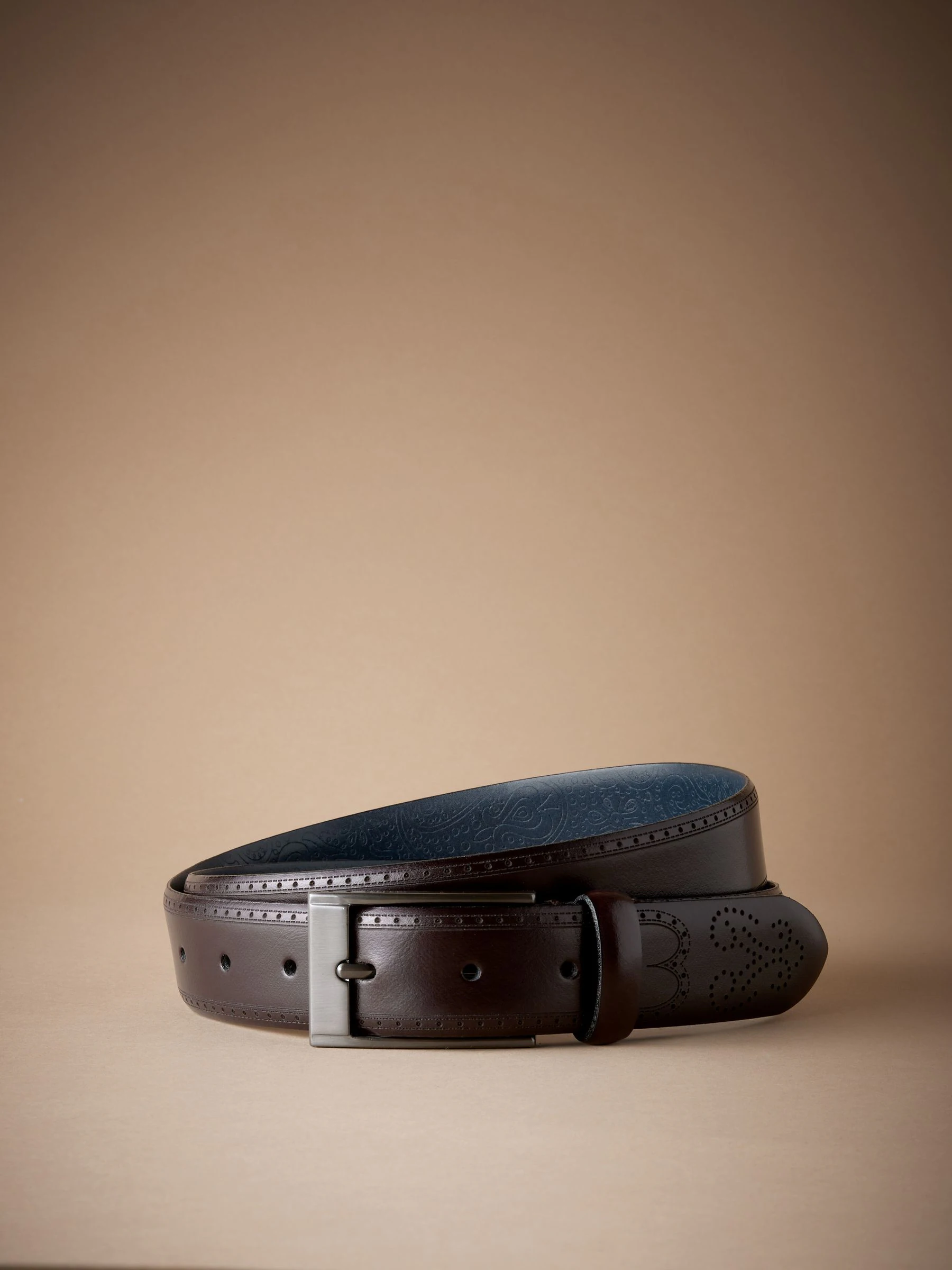 Bordeauxrood - Signature Formal Leather Belt